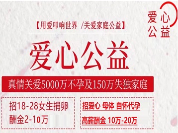 连南捐卵助孕生子 爱心志愿者招募